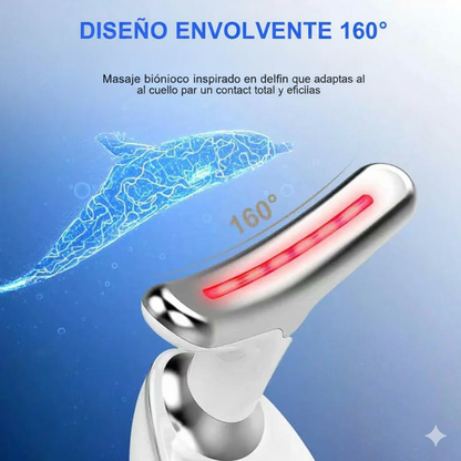 Masajeador Facial y de Cuello Multifuncional – Relajación para Rostro, Cuello y Piernas | Unisex